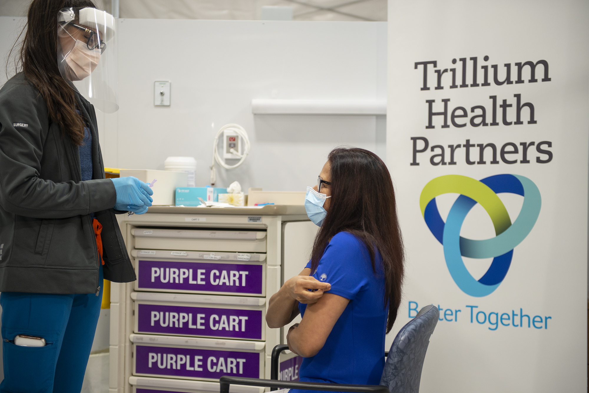 Peel’s first COVID19 vaccine Media Photo Gallery Trillium Health