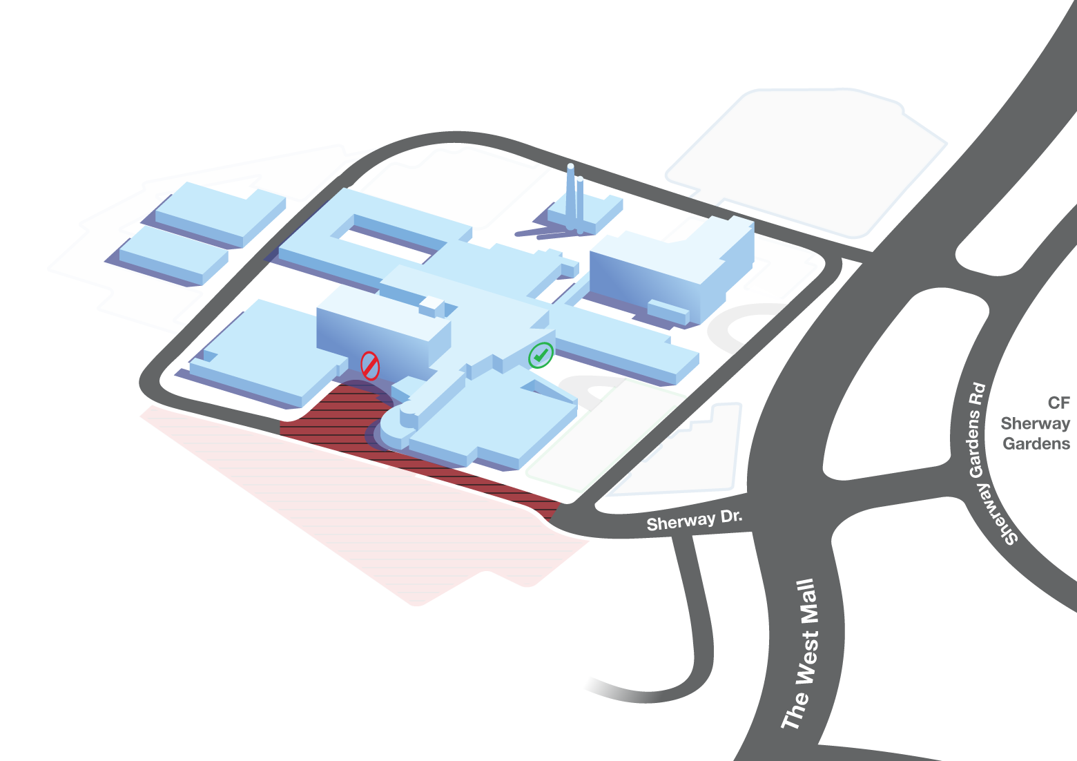 queensway-health-centre-parking-map